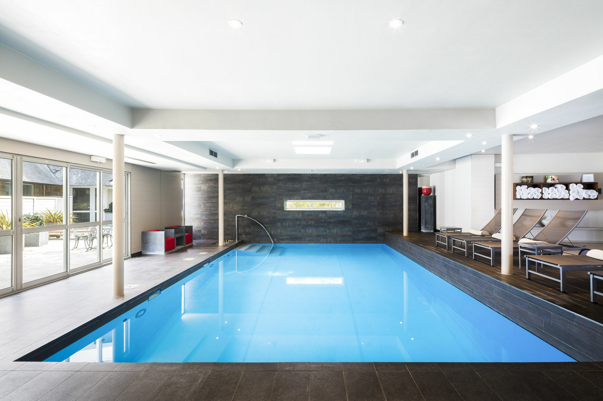 רוסקוף Relais & Chateaux Le Brittany & Spa מראה חיצוני תמונה