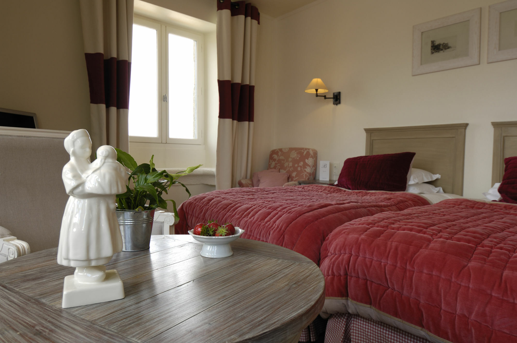 רוסקוף Relais & Chateaux Le Brittany & Spa מראה חיצוני תמונה